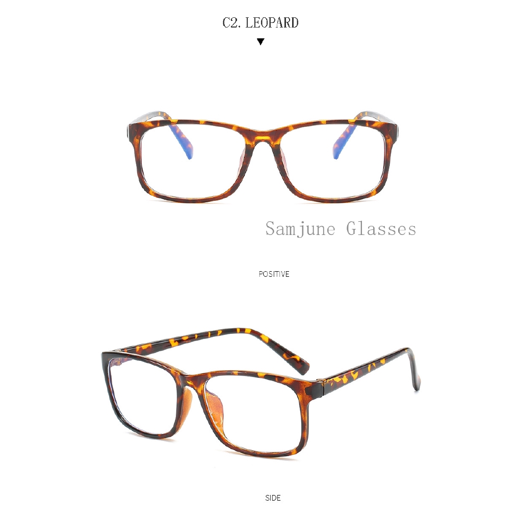 Kính mắt Samjune 5209 tròng trong suốt phong cách cổ điển thanh lịch dành cho nữ