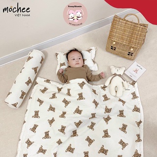 Chăn Trần Bông Mochee Ấm Áp Cho Bé Yêu