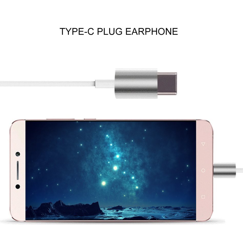 (Orb) Tai Nghe Nhét Tai Cổng Usb Loại C Bằng Kim Loại Có Mic Cho Letv | BigBuy360 - bigbuy360.vn