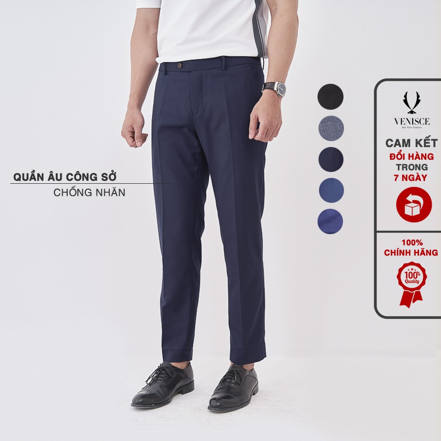 Quần Âu Nam Chống Nhăn, Vải Tuytsi Mềm Mịn Tôn Dáng VENISCE , Quần Âu Nam Công Sở - 206 | BigBuy360 - bigbuy360.vn