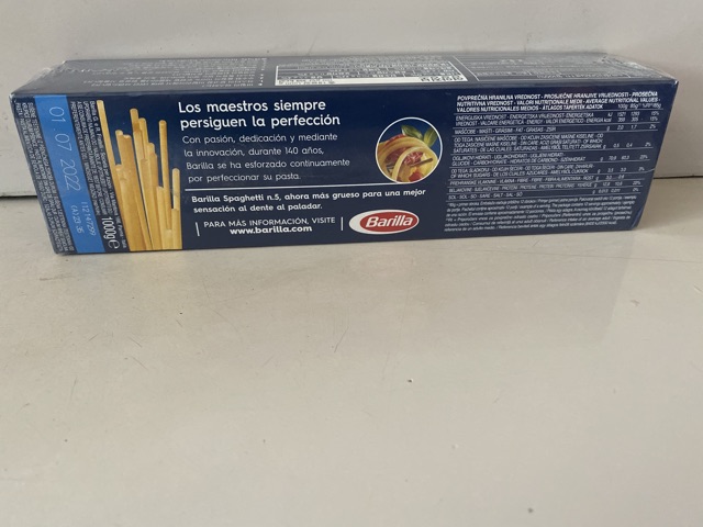 Mỳ Spagetti No.5 hiệu Barilla của Ý - Hộp 1kg | BigBuy360 - bigbuy360.vn
