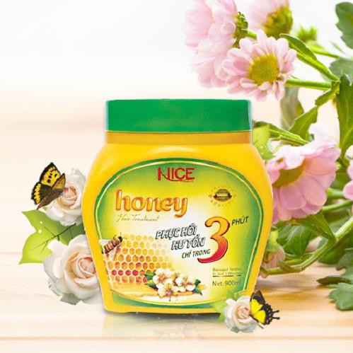 Hấp Dầu Phục Hồi Mật Ong Nice 1000ml