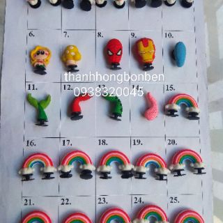 stickers/ jibbitz 3d hàng đẹp
