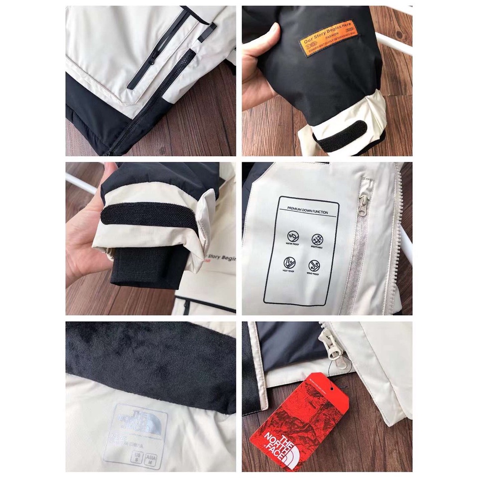 Áo khoác nam Parka The North Face Áo khoác mùa đông nam chất liệu chống thấm nước lót lông vũ giữ ấm cực tốt