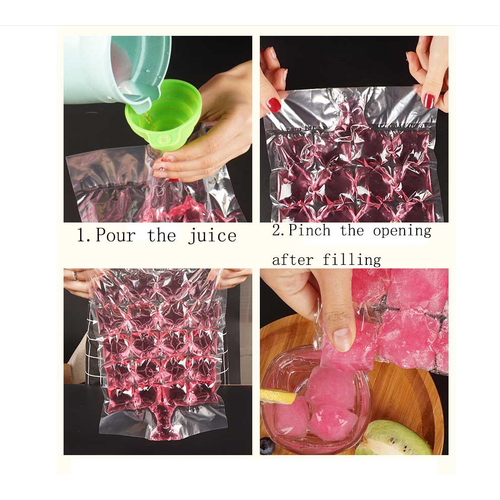 10 túi XIAODUOJIAJU làm đá viên dùng một lần 365