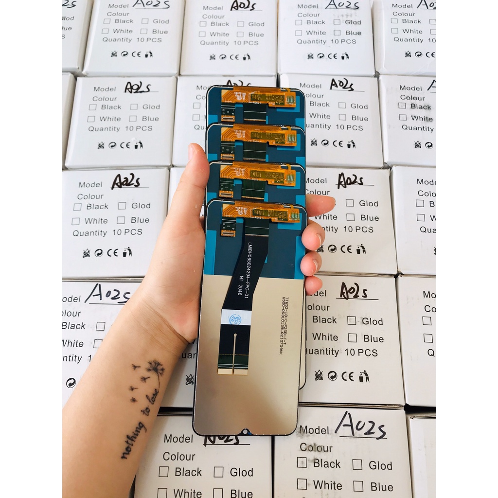 Màn hình A02S / A03S / A03 zin dùng chung, bao test đổi mới