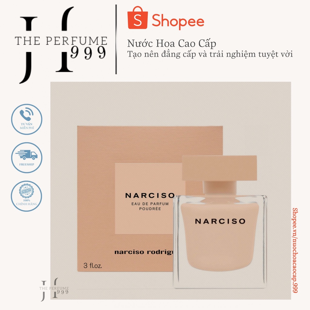 Nước Hoa Narciso For Her EDT-EDP, N.arciso Ambree, Fleur Musc, Pure Musc, Nước Hoa Nữ Chính Hãng - 5ml/10ml