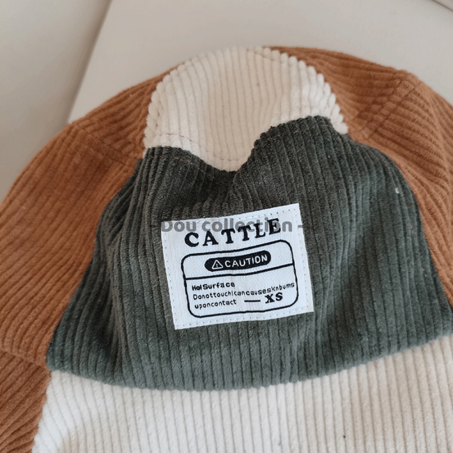 [Nowship2h] Mũ Nón Bucket Retro Unisex Vành Ngắn Phôi 2 Màu Phong Cách Hàn Quốc - Chất Liệu Nhung - Mã NV034