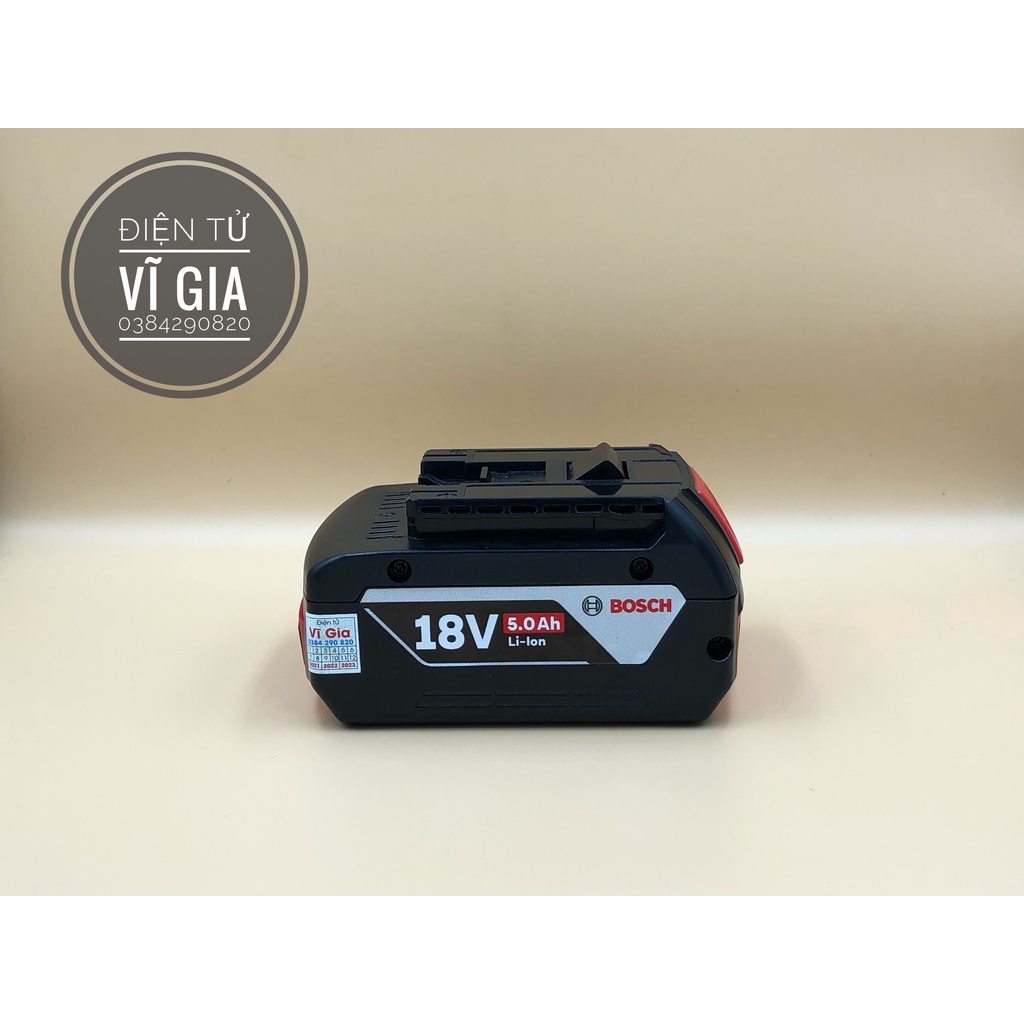 Pin Bosch 18V nhận sạc zin bảo hành 6 tháng