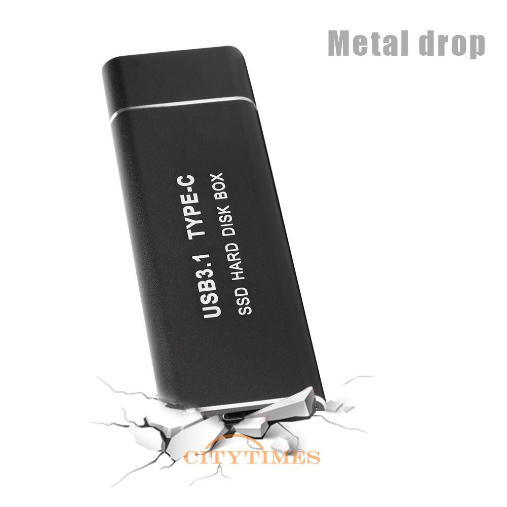 Hộp Đựng Ổ Cứng Ssd Usb3.1 Type C Sang M.2 Ngff | BigBuy360 - bigbuy360.vn