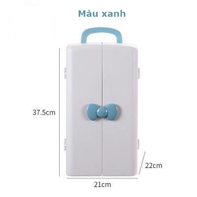 Hộp, Tủ Đựng Mỹ Phẩm Có Nắp Chống Bụi Cao Cấp HMP03