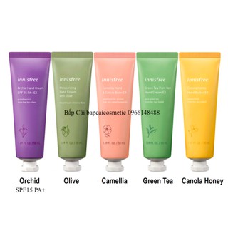 MBC Kem dưỡng tay INF Hand Cream 50mL Olive/ Green Tea/ Orchid SPF 15 PA+