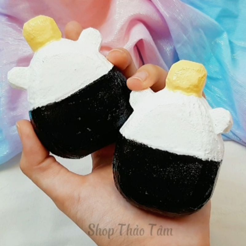 Squishy handmade cơm nắm hình cừu [Shop Thảo Tâm]