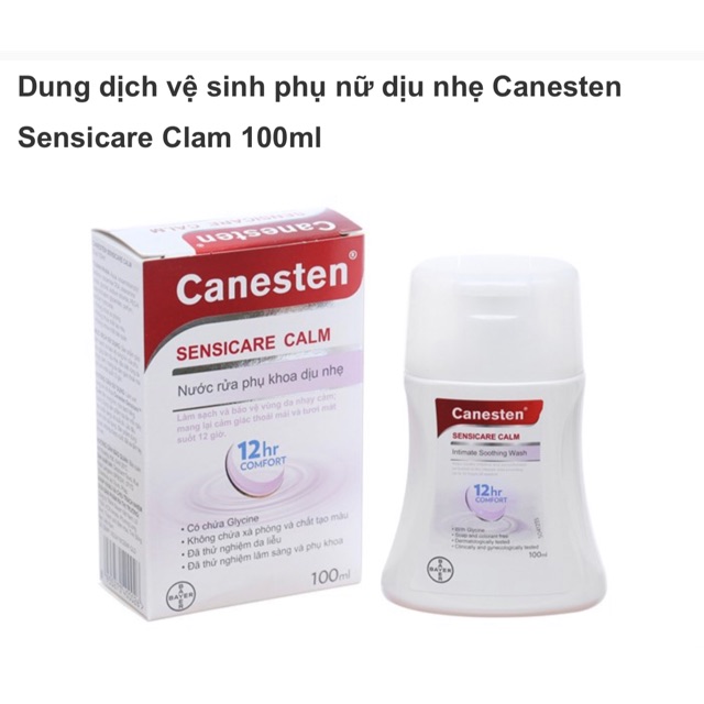 Dung dịch rửa phụ khoa Canesten