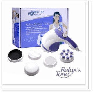 Máy massage cầm tay relax & spin tone 5 đầu