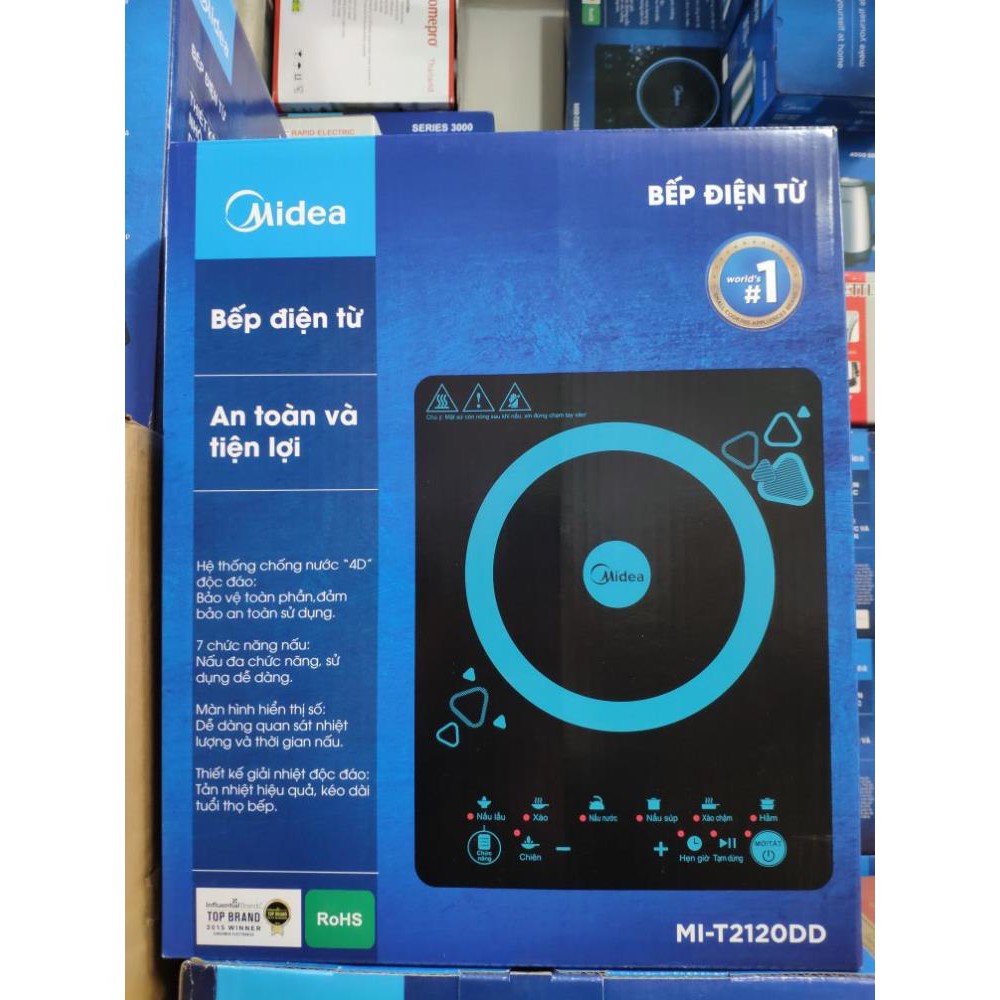 Bếp Từ Midea MI-T2120DD ( Kèm nồi)