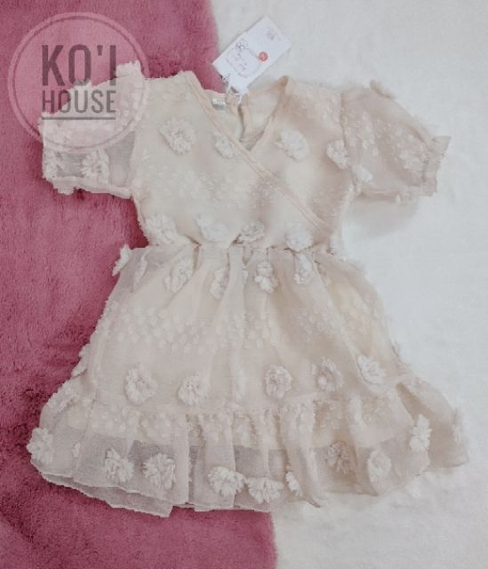 Váy hoa nổi cho bé gái MẪU HOT HÈ 2020