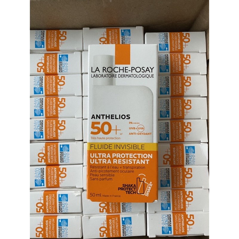 [50ml KHÔNG MÙI DATE 2023] Kem chống nắng hóa học La Roche-Posay Anthelios Shaka Fluid SPF 50+ | BigBuy360 - bigbuy360.vn