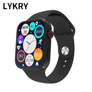 Đồng hồ thông minh Lykry N76 IWO màn hình vuông gọi Bluetooth chống thấm nước IP67 theo dõi nhịp tim 1.75 thumbnail