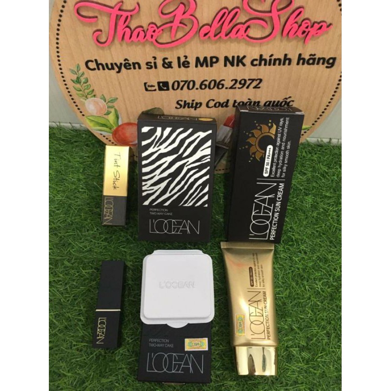 Set trang điểm cơ bản gồm 3 món