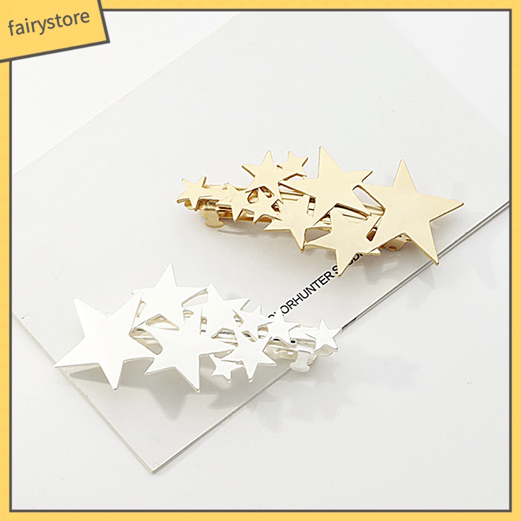 Kẹp Tóc Hình Ngôi Sao Bằng Hợp Kim Ngọt Ngào