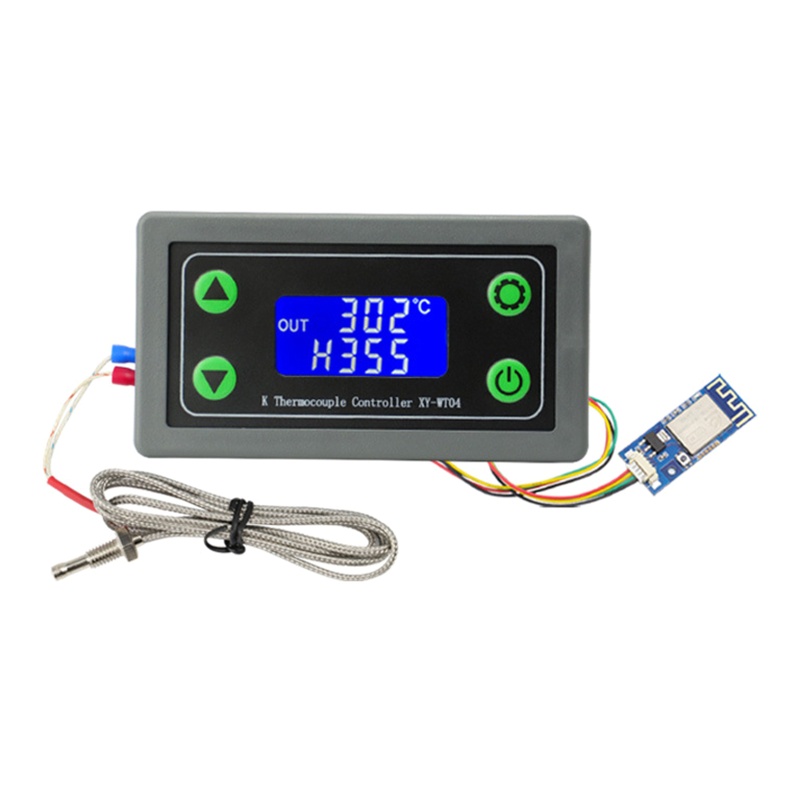 C * Cặp Nhiệt Điện Loại K - 99~999°C Bộ Điều Khiển Nhiệt Độ Cao Cho DC 6-30V