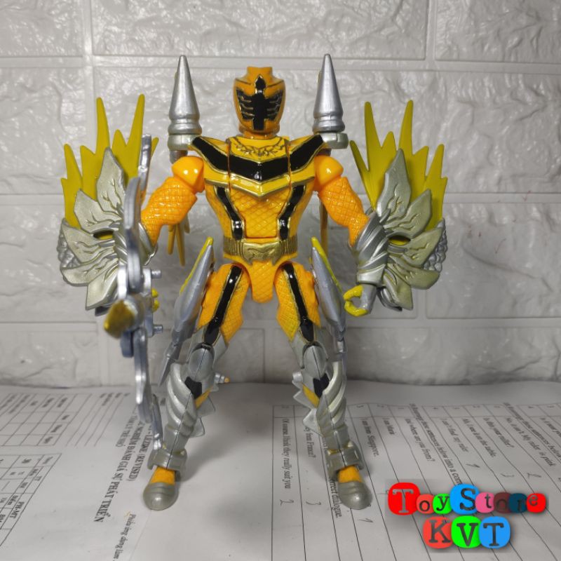 Mô Hình Siêu Nhân Phép thuật Power Rangers Mystic Force Yellow Ranger to Thunder Dragon Custom