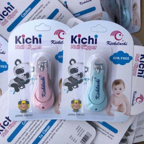 Bấm móng tay, cắt móng tay cho bé Kichi có nắp bảo vệ lưỡi bấm