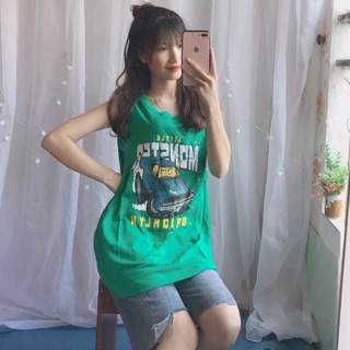Áo tank top kèm quây
