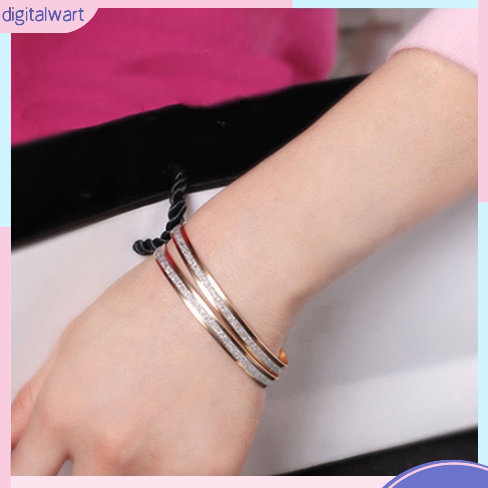 Vòng đeo tay kiểu dáng đơn giản thanh lịch dành cho nữ