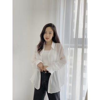 áo sơ mi basic lưng xẻ buộc nơ SA330 1994closet