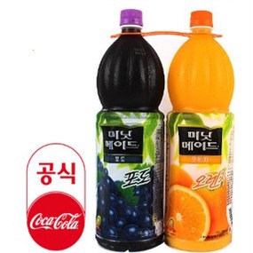 Nước Cam - Nho Teppy Minute Maid 1.5Lit - Nhập Khẩu Hàn Quốc