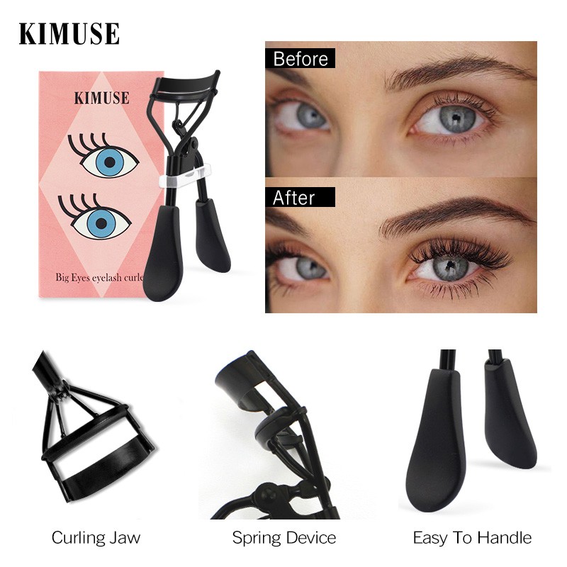 [Mã FMCGMALL - 8% đơn 250K] Set Mascara + Bút Kẻ Mắt + Kẹp Bấm Mi Kimuse 2 Trong 1 Không Thấm Nước 110g