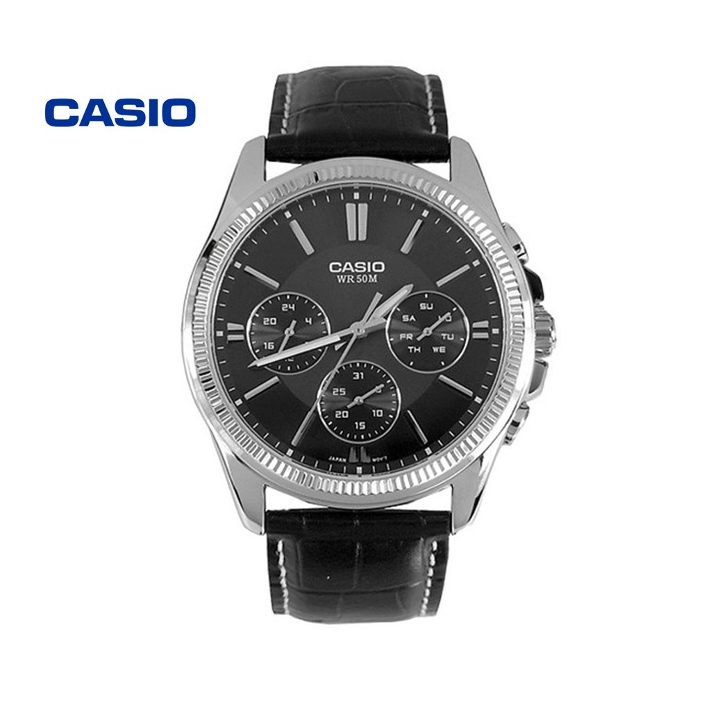 Đồng hồ nam CASIO MTP-1375L-1AVDF chính hãng - Bảo hành 1 năm, Thay pin miễn phí