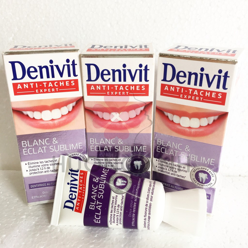 Denivit kem đáng răng tẩy trắng - Pháp