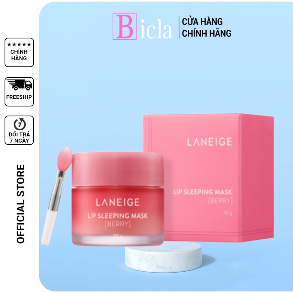 Mặt nạ ngủ cho môi Laneige Lip Sleeping Mask Berry hương quả mọng 20g