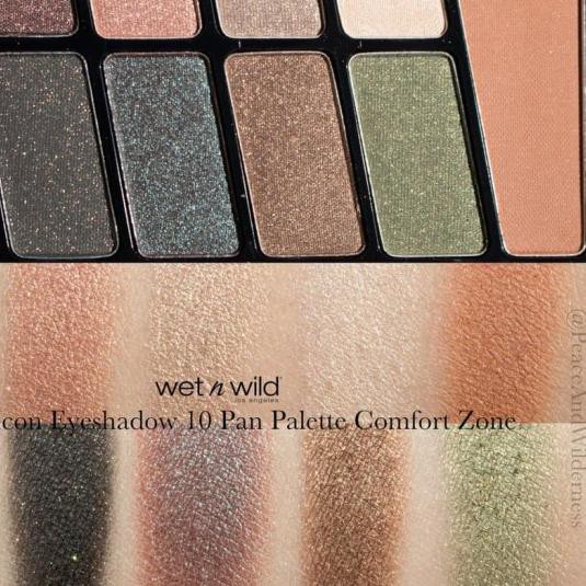 WET N WILD (Hàng Mới Về) Bảng Phấn Mắt 10 Màu Sắc Lên Màu Chuẩn Đẹp