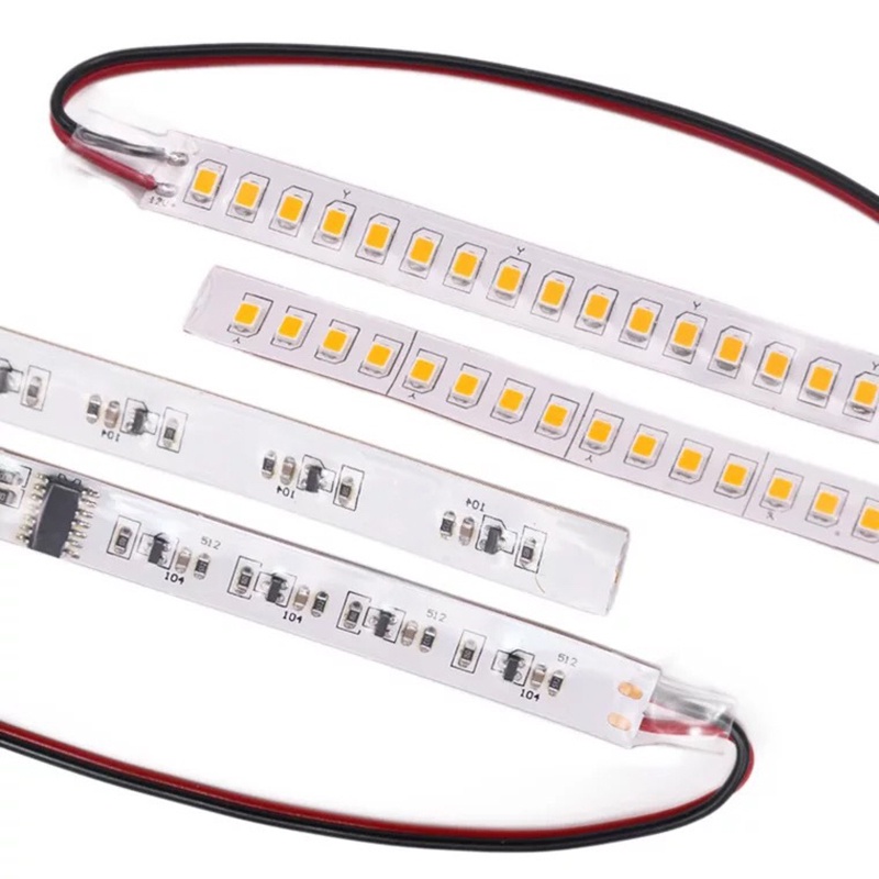 Bộ 2 Dải Đèn LED DRL Gắn Gương Chiếu Hậu Cho Xe Hơi / Xe Máy