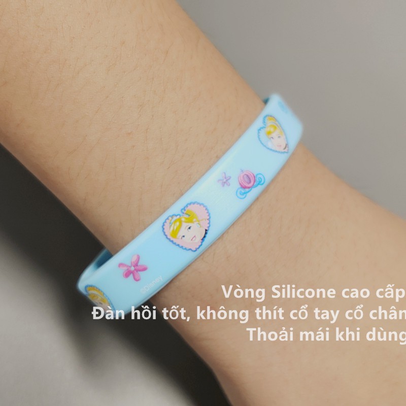 Xả Kho 1K- Set 2 Vòng Đuổi Muỗi DISNEY Chính Hãng bằng Tinh Dầu Đuổi Muỗi in hình công chúa Disney dễ thương Cho Bé