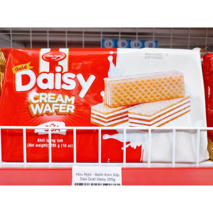Bánh Kem Xốp Sữa Hữu Nghị gói 285g, mẫu mới