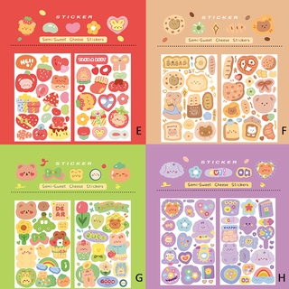 Set 2 miếng dán trang trí dễ thương