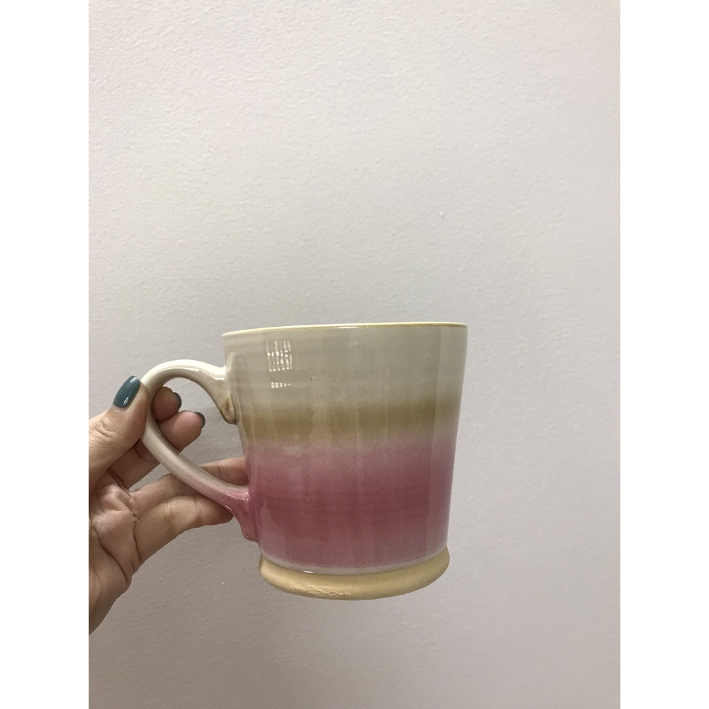 Ly sứ uống ước, cafe dung tích 400ml màu ombre
