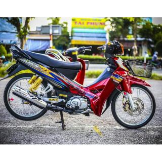 Tem rời Sirius Spark ZX đỏ đen