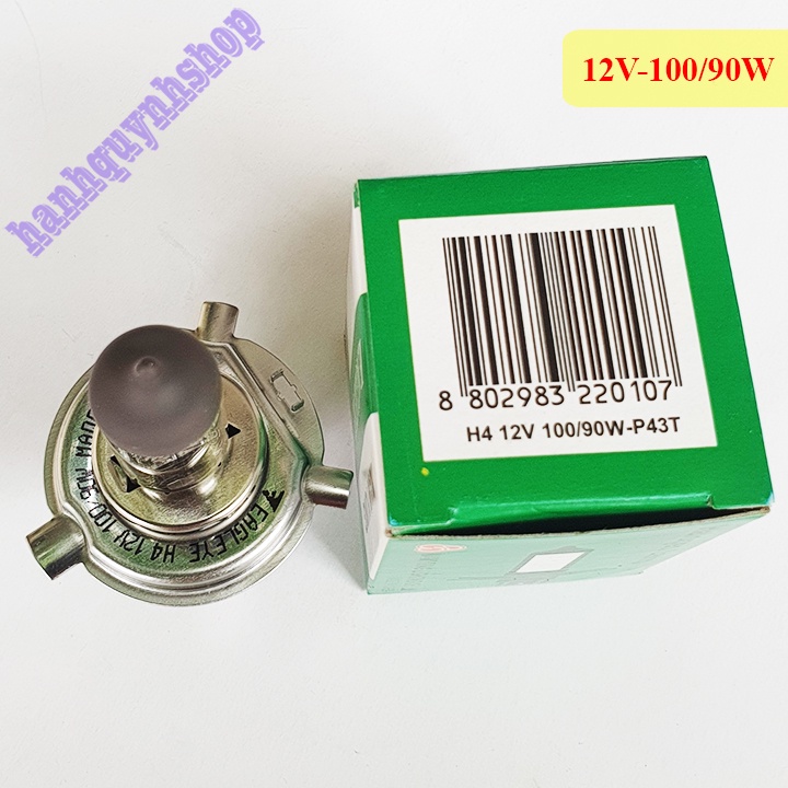 Bóng đèn pha cos ô tô H4 12V 100/90W hoặc 60/55W loại 1 sợi tóc Halogen Nam Yung