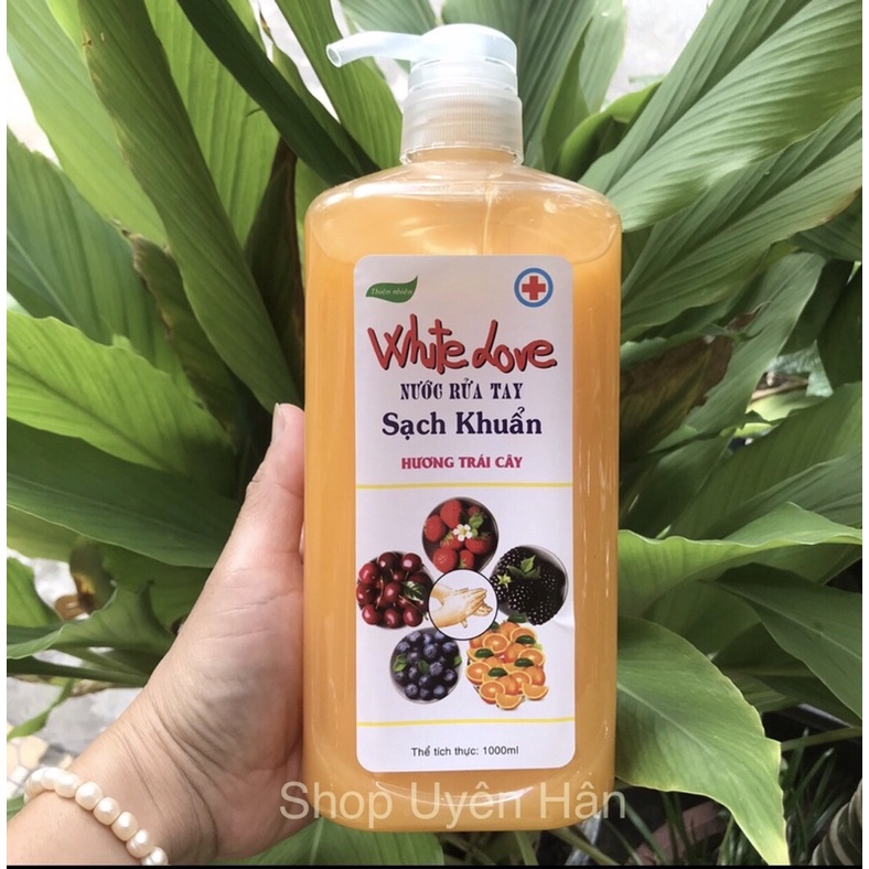 Nước rửa tay White Love chai 1 lít