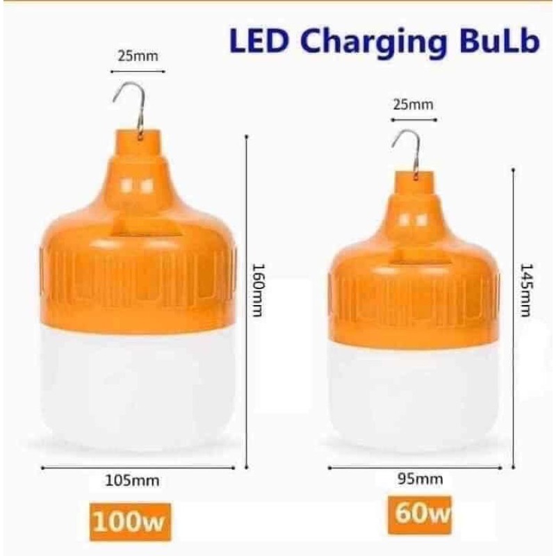 Bóng đèn tích điện siêu tiện ích 100w - 120w mã hàng hot