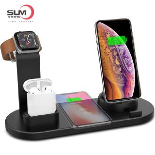 Đế Sạc Không Dây 3 Trong 1 Cho Iphone 11 / 11 Pro / 11 Pro Max