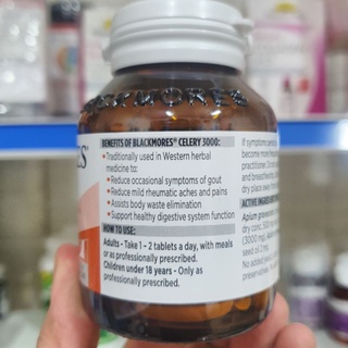 Viên uống Gout Blackmore Celery 3000mg
