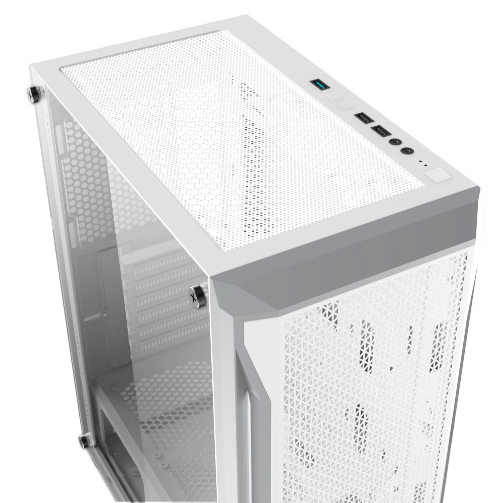 Vỏ Case Xigmatek Gaming X Arctic 3FX - New - Fom ATX - Sẵn 3 Fan ARGB - Chính hãng Mai Hoàng - BH kể cả vỡ kính