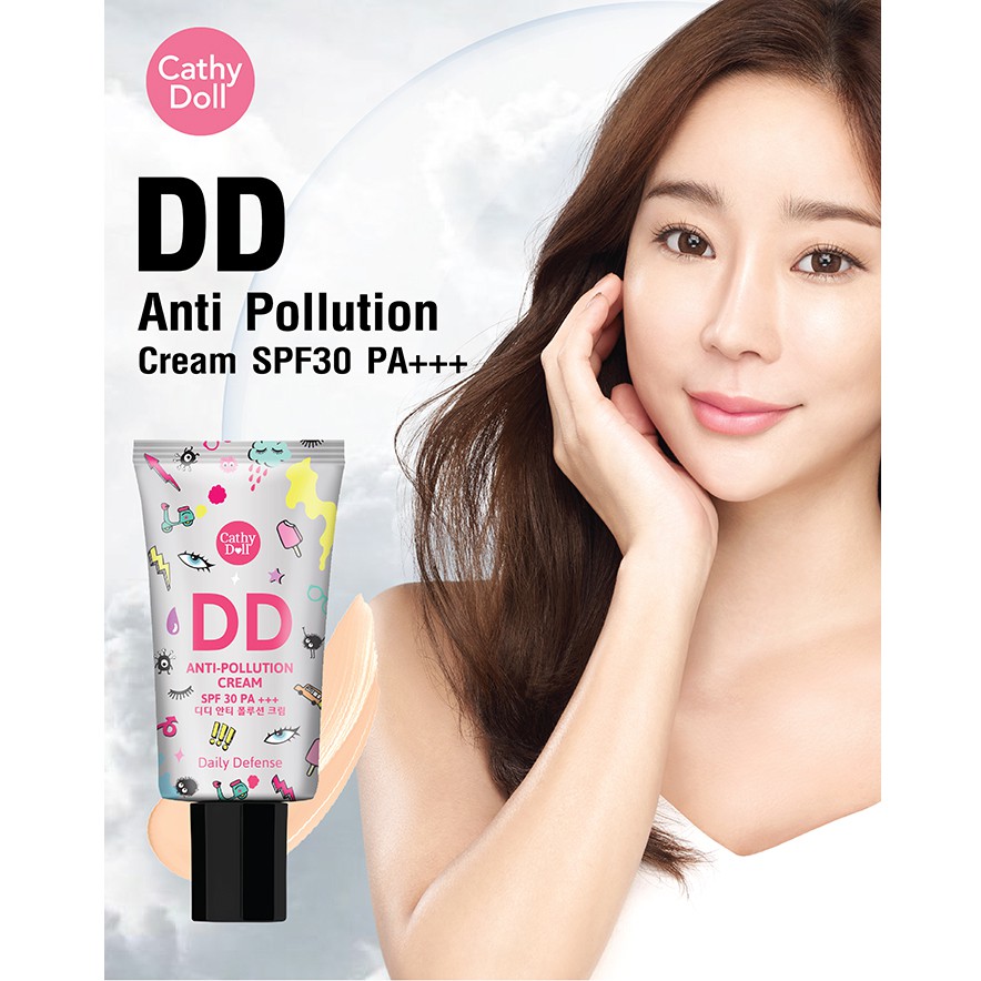 Kem nền DD Cream Anti-Pollution Cathy Doll Karmart